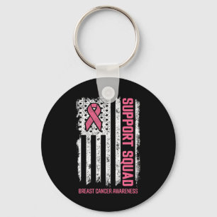 Chaveiro Camisas de Cancer da Mama Suportam Cancer A da Mam