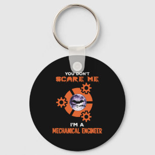Chaveiro Camisas de Halloween para Engenheiros Mecânicos-Mu