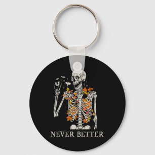 Chaveiro Camisas De Halloween Para Mulheres Nunca Melhor Es