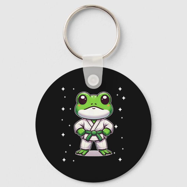 Chaveiro Camisas De Karate Engraçadas Para Crianças (Frente)