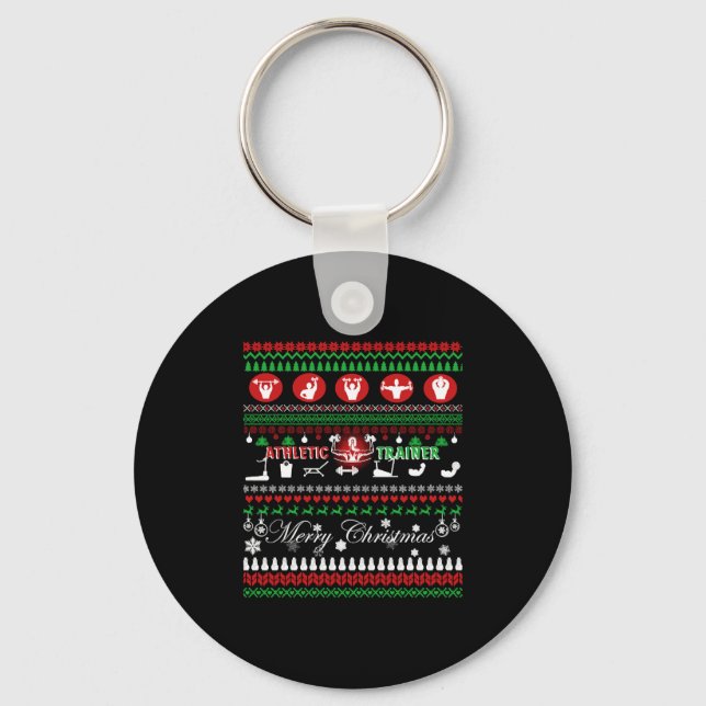 Chaveiro Camisas de Natal do Formador Atlético (Frente)