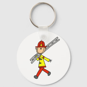 Chaveiro Camisas do Bombeiro com Escada e Presentes