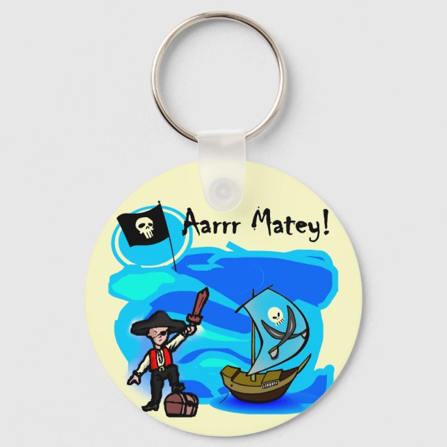 Chaveiro Camisas e Presentes Aarrr Matey (Frente)