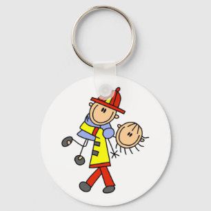 Chaveiro Camisas e Presentes de Bombeiro Salvando Vidas