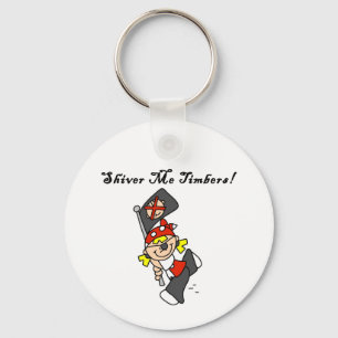 Chaveiro Camisas e Presentes Shiver Me Timbers
