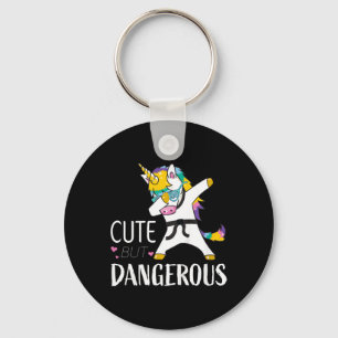 Chaveiro Camisas engraçadas de karatê para meninas Cute Tae