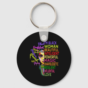Chaveiro Camisas Juneteenth Mulheres Mês da História Black