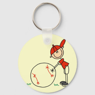Chaveiro Camisas Personalizadas de Beisebol para Meninos e