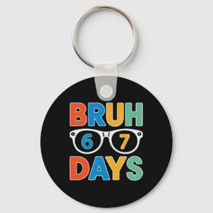 Chaveiro Camiseta 67 Dias Bruh Para Meninos Crianças Engraç