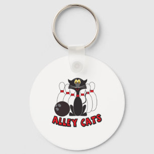 Chaveiro Camiseta Alvos de Boliche Alley Cats