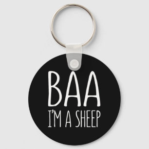 Chaveiro Camiseta Baa Im A Sheep Homens Mulheres Crianças F