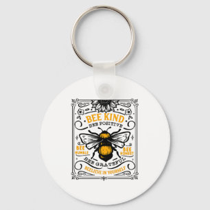 Chaveiro Camiseta Bee Kind Bee Positive