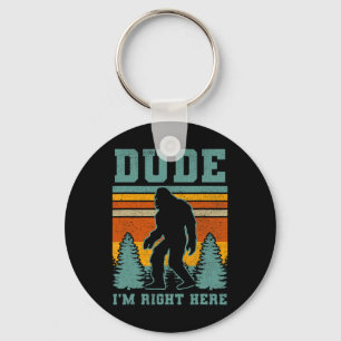 Chaveiro Camiseta Bigfoot Sasquatch Cara Eu Estou Bem Aqui