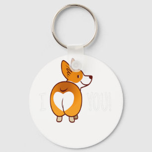 Chaveiro Camiseta Bumbum Corgi - Casais Puppy Cãozinho De 