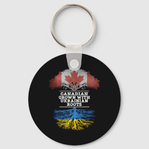 Chaveiro Camiseta Canadense com Raízes Ucranianas
