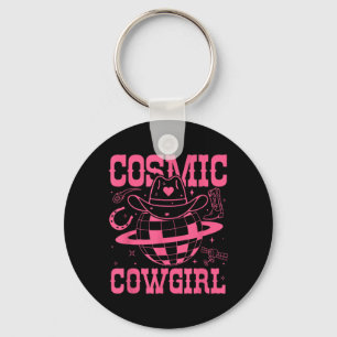 Chaveiro Camiseta Cosmic Space Cowgirls Festa de Despedida