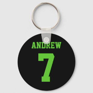 Chaveiro Camiseta de Aniversário de Futebol para Menino