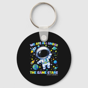 Chaveiro Camiseta de conscientização do autismo infantil es