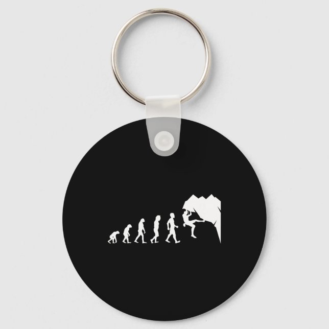 Chaveiro Camiseta de Escalada para Escalador Divertida Evol (Frente)