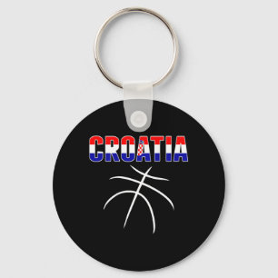 Chaveiro Camiseta de Fã de Beisebol da Croácia - Esporte da