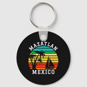 Chaveiro Camiseta de férias familiares combinando Mazatlan