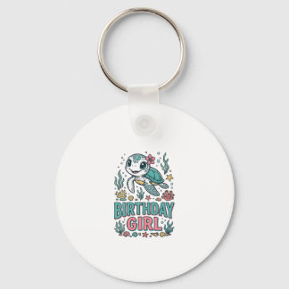 Chaveiro Camiseta de Gravura Vintage de Tartaruga Marinha d