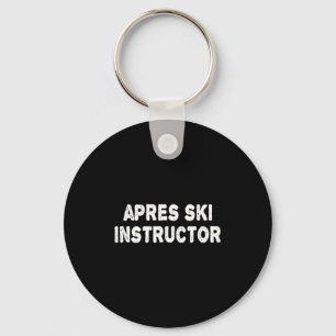 Chaveiro Camiseta de instrutor de après-ski mulheres homens