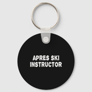 Chaveiro Camiseta de Instrutor de Apres Ski Mulheres Homens