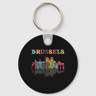 Chaveiro Camiseta de Viagem Familiar de Férias na Europa Br