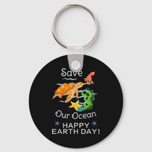 Chaveiro Camiseta Dia da Terra Todos os Dias Vá Verde Salve
