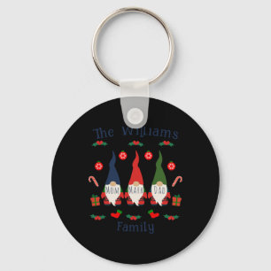 Chaveiro Camiseta Divertida e Fofa de Gnomos da Família de 