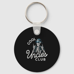 Chaveiro Camiseta do Clube dos Tios Legais Esqueleto Engraç