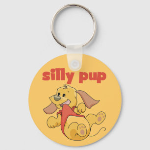 Chaveiro Camiseta e presentes parvos do filhote de cachorro