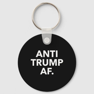 Chaveiro Camiseta engraçada anti-Trump - Uni adultos anti-T