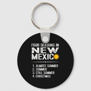 Chaveiro Camiseta engraçada do tempo quente do Novo México 