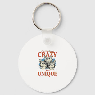 Chaveiro Camiseta Engravada Vintage Única de Corgi Engraçad