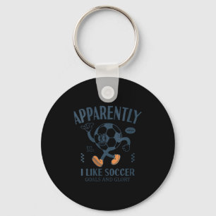 Chaveiro Camiseta Feminina Engraçada Aparentemente, Eu Gost