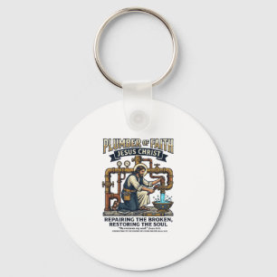 Chaveiro Camiseta Gráfica Jesus Encanador Arte Cristã_1
