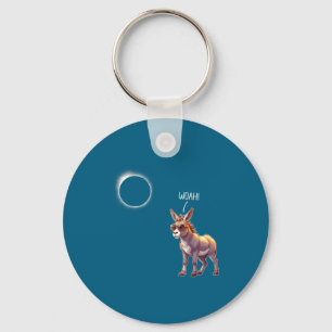 Chaveiro Camiseta Infantil Burro Eclipse Solar Fazendeiro P