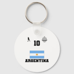 Chaveiro Camiseta Infantil da Seleção de Futebol da Argenti