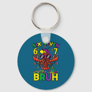 Chaveiro Camiseta Infantil Six Seven Bruh Lagostim 6