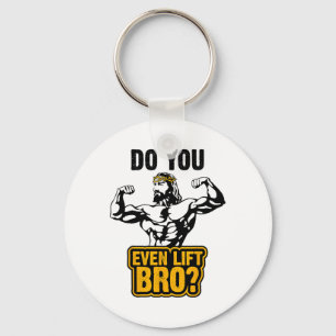 Chaveiro Camiseta Jesus Bodybuilding - Você Levanta Ferro M