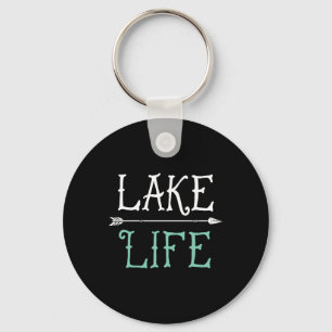 Chaveiro Camiseta Lake Life Pesca Velejando Divertida Ou