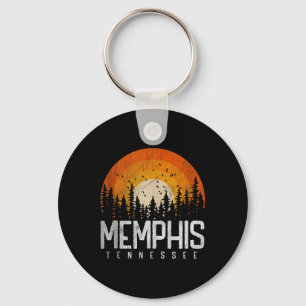 Chaveiro Camiseta Memphis Tennessee Tn Estilo Retrô Vintage