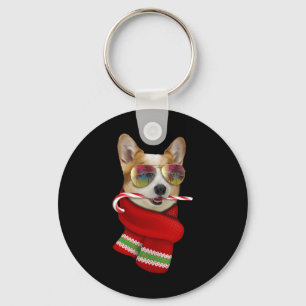 Chaveiro Camiseta Natal Em Julho Diversão Corgi Cachorro Am