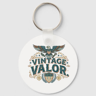 Chaveiro Camiseta Patriótica Retro Vintage Valor