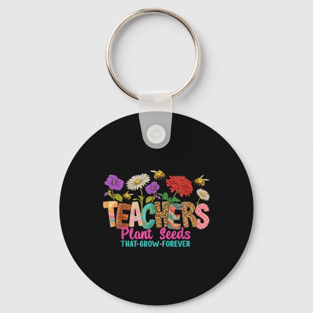 Chaveiro Camiseta Professores Plantam Sementes Que Crescem  (Frente)