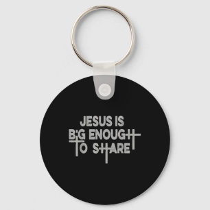 Chaveiro Camiseta Regular Jesus É Grande o Suficiente