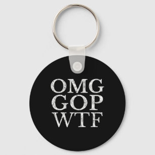 Chaveiro Camiseta Republicana Gop Wtf Anti Trump