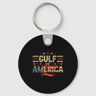 Chaveiro Camiseta Retro Gulf Of America Est 2025 Vintage EU